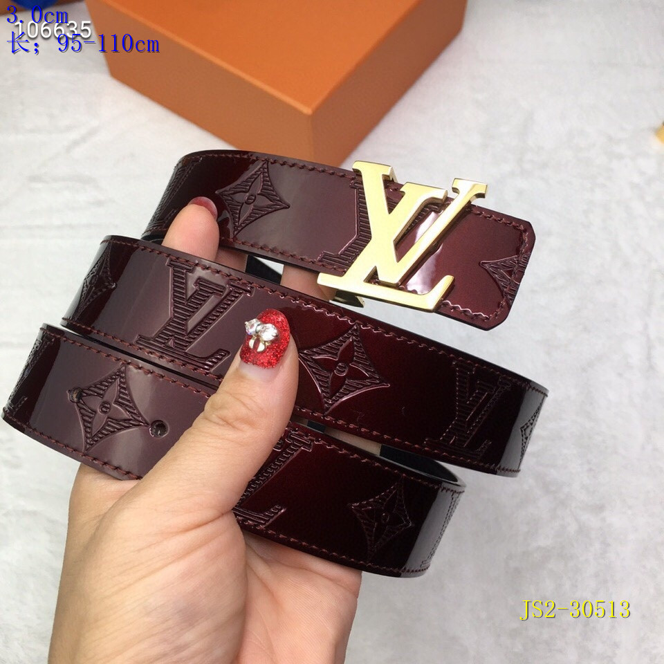 LV Belts 3.0 cm Width 170